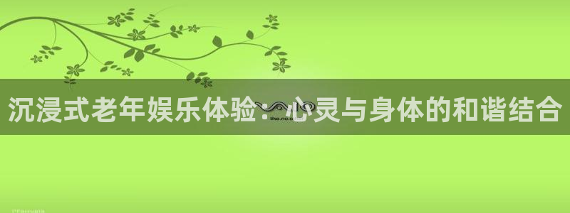 益达娱乐2体育登录入口：沉浸式老年娱乐体验：心灵与身体的和谐结合