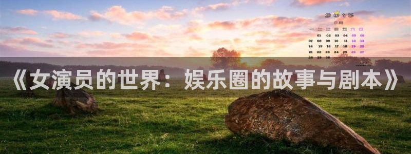 益达娱乐游戏官网入口：《女演员的世界：娱乐圈的故事与剧本》