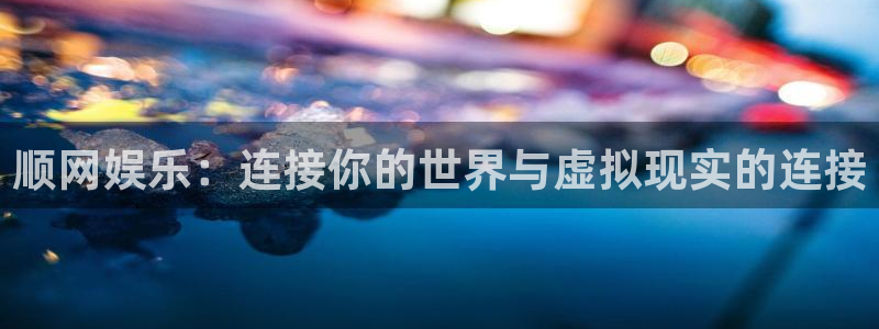 益达娱乐集团股票：顺网娱乐：连接你的世界与虚拟现实的连接